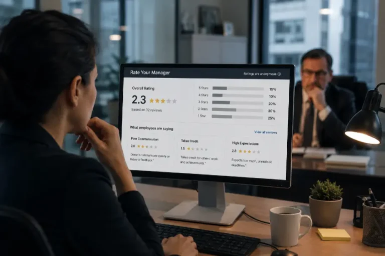 What If Employees Could Publicly Rate Their Bosses the Same Way Bosses Evaluate Employees?