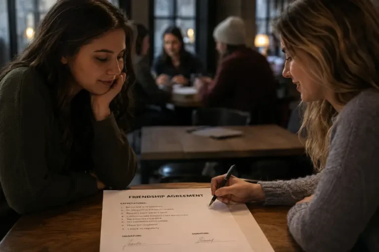 What If Friendships Came With Written Agreements and Expectations?