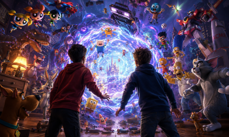 What If Two Best Friends Accidentally Opened a Portal to Every Cartoon Universe?
